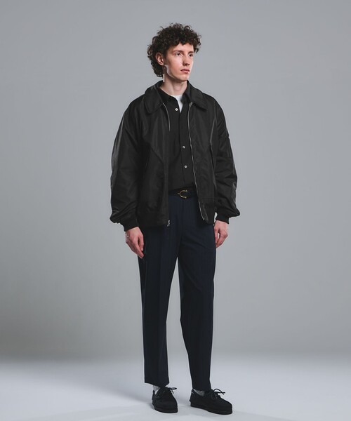 green label relaxing（グリーンレーベルリラクシング）の「【別注】＜ALPHA INDUSTRIES＞リバーシブル CWU フライトジャケット ブルゾン（その他アウター・メンズ・ブラック・M/L）」の6枚目の写真