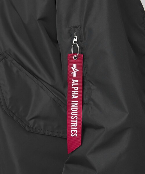 green label relaxing（グリーンレーベルリラクシング）の「【別注】＜ALPHA INDUSTRIES＞リバーシブル CWU フライトジャケット ブルゾン（その他アウター・メンズ・ブラック・M/L）」の19枚目の写真
