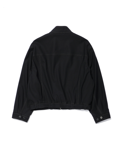 IEY(アイイーワイ)の「HARRIS BELTED JACKET Black(その他アウター・レディース・その他・MEDIUM)」の3枚目の写真