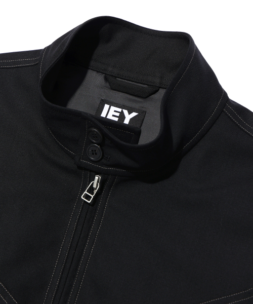IEY(アイイーワイ)の「HARRIS BELTED JACKET Black(その他アウター・レディース・その他・MEDIUM)」の4枚目の写真