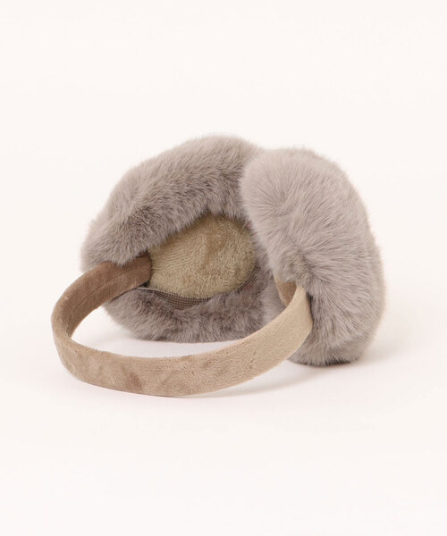 archives（アルシーヴ）の「もこもこイヤマフ（イヤーマフ・レディース・モカ・FREE）」の2枚目の写真