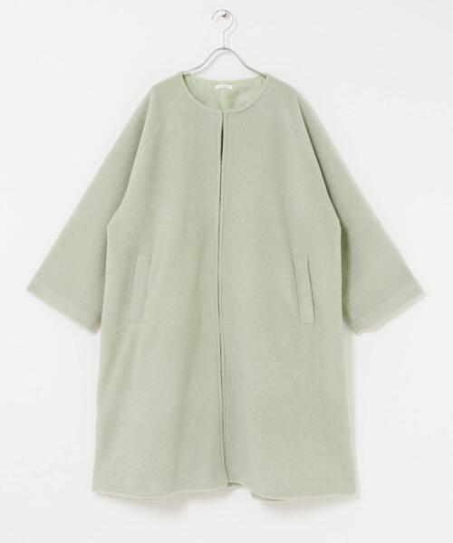 ITEMS URBANRESEARCH(アイテムズ アーバンリサーチ)の「シャーベットカラーコート(その他アウター・レディース・ホワイト系その他/ミント/ブラウン系その他・FREE)」の10枚目の写真