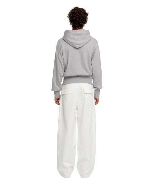 ERA(エラ)の「メンズ クラシック ワイドフィット ドローストリングパンツ - ホワイト(その他パンツ・メンズ・その他・MEDIUM/LARGE)」の6枚目の写真
