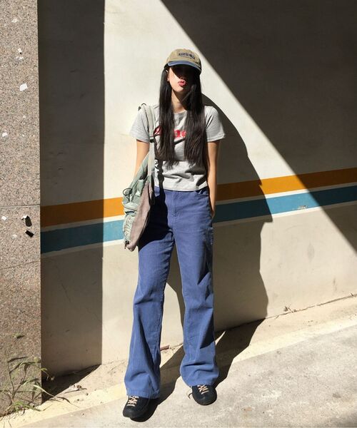 DANGLEDROP（ダングルドロップ）の「DGDP コーデュロイスタンダードワイドパンツ_アイボリー（その他パンツ・レディース・その他・SMALL/MEDIUM）」の18枚目の写真