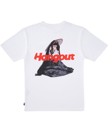 HANG OUT（ ）の「Audong T-shirt (White)（Tシャツ/カットソー）」