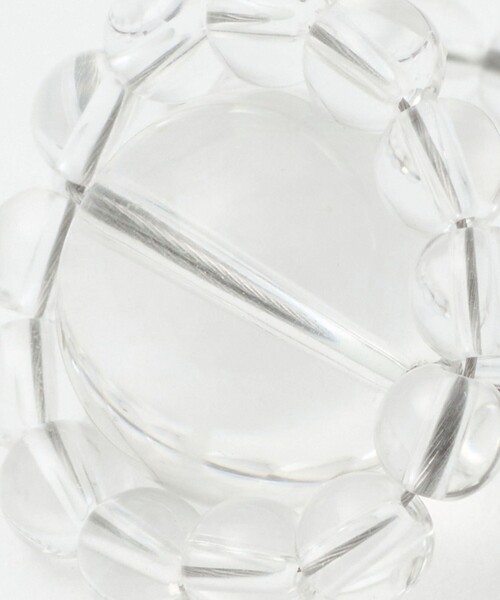 in mood(インムード)の「<in mood>CRYSTAL FLOWER リング(リング・レディース・ホワイト・FREE)」の3枚目の写真