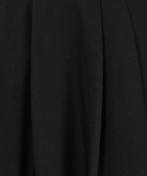 MICA&DEAL(マイカ&ディール)の「ウールタックフレアスカート(スカート・レディース・ライトグレー/ブラック×ホワイト/ブラック・FREE)」の4枚目の写真