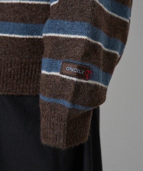 MULTI BORDER SOFT TOUCH KNIT POLO / マルチボーダーソフトタッチ