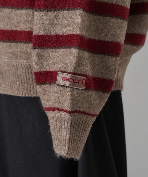 MULTI BORDER SOFT TOUCH KNIT POLO / マルチボーダーソフトタッチ