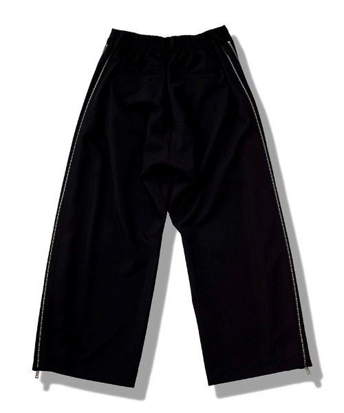 NO ID.(ノーアイディ)の「mp14499-サイドZIPイージーワイドトラウザーズ パンツ(458006-398P)(その他パンツ・メンズ・ブラック/グレー・2/1)」の18枚目の写真