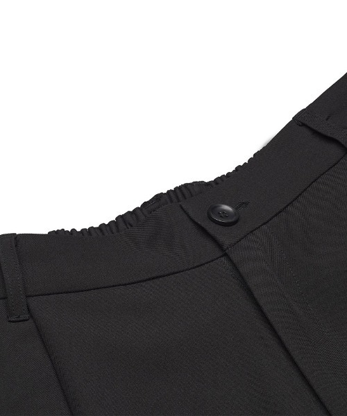 NO ID.(ノーアイディ)の「mp14499-サイドZIPイージーワイドトラウザーズ パンツ(458006-398P)(その他パンツ・メンズ・ブラック/グレー・2/1)」の8枚目の写真