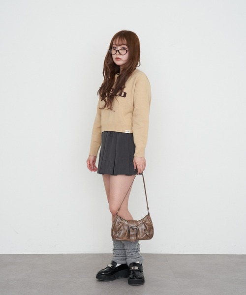 RAY CASSIN(レイカズン)の「バックルベルト付ショルダーバッグ(ショルダーバッグ・レディース・ブラウン/ホワイト/ベージュ・FREE)」の17枚目の写真