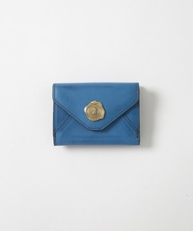 SAN HIDEAKI MIHARA（サンヒデアキミハラ）の「【SAN HIDEAKI MIHARA】日本製　メール型二つ折り財布　スナップボタン開閉式　本革（財布）」