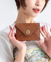 SAN HIDEAKI MIHARA（サンヒデアキミハラ）の「【SAN HIDEAKI MIHARA】日本製　メール型二つ折り財布　スナップボタン開閉式　本革（財布）」