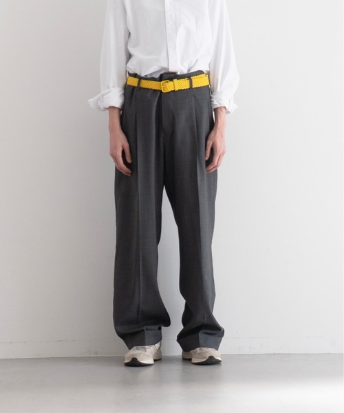 KAIKOワイドパンツ スラックス KAIKO（カイコー） スラックス KAIKO WIDE SLACKS メンズ レディース