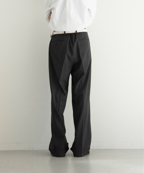 KAIKO ワイドスラックス KAIKO WIDE SLACKS BLACK 1 O代官山