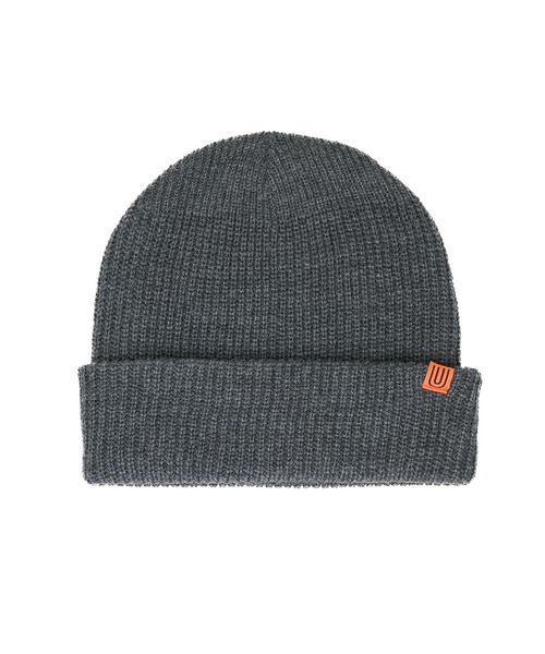 UNIVERSAL OVERALL(ユニバーサルオーバーオール)の「●UNIVERSAL OVERALL●Original Beanie(ニットキャップ/ビーニー・メンズ・ブラック/ネイビー/チャコールグレー・FREE)」の2枚目の写真