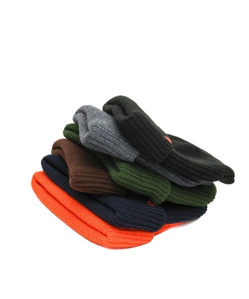 UNIVERSAL OVERALL(ユニバーサルオーバーオール)の「●UNIVERSAL OVERALL●Original Beanie(ニットキャップ/ビーニー・メンズ・ブラック/ネイビー/チャコールグレー・FREE)」の10枚目の写真