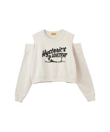 HYSTERIC GLAMOUR | HYSTERIC’S LOVETRAP ショート丈スウェット(スウェット)