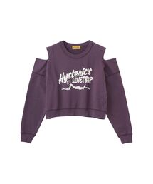 HYSTERIC GLAMOUR | HYSTERIC’S LOVETRAP ショート丈スウェット(スウェット)