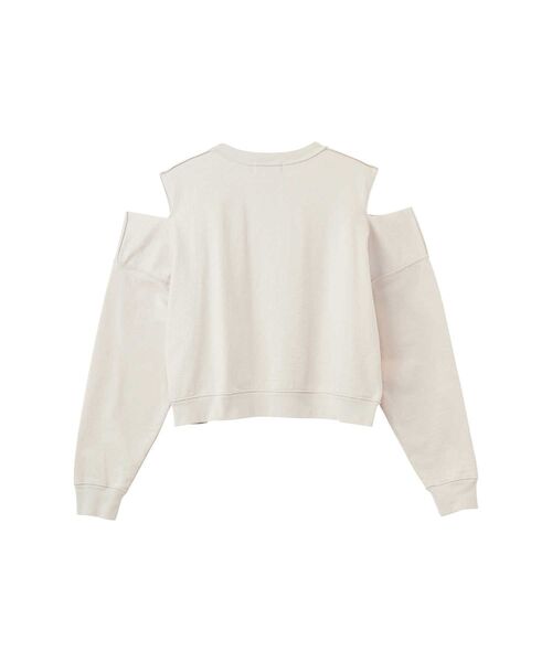 HYSTERIC GLAMOUR（ヒステリックグラマー）の「HYSTERIC’S LOVETRAP ショート丈スウェット（スウェット・レディース・ブラック/パープル/ベージュ・FREE）」の9枚目の写真