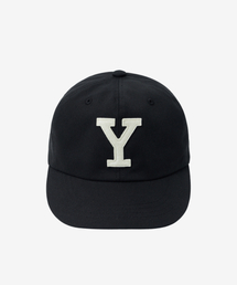 YALE（イェール）の「Yロゴレザーストラップキャップ_ブラック（キャップ）」