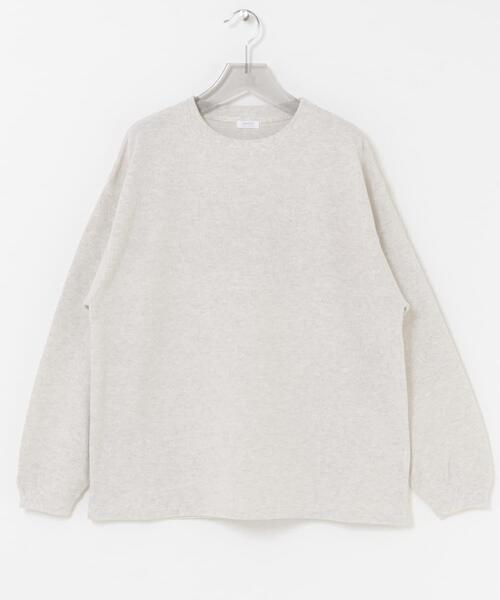 crepuscule（クレプスキュール）の「crepuscule　Co/Ra Moss Stitch Pullover（ニット/セーター・メンズ・ホワイト系その他/グレー/ブラック・1/2）」の4枚目の写真