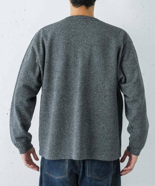 crepuscule（クレプスキュール）の「crepuscule　Co/Ra Moss Stitch Pullover（ニット/セーター・メンズ・ホワイト系その他/グレー/ブラック・1/2）」の8枚目の写真