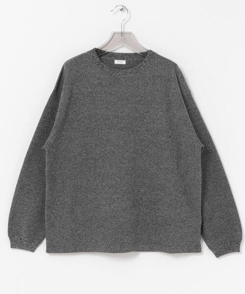 crepuscule（クレプスキュール）の「crepuscule　Co/Ra Moss Stitch Pullover（ニット/セーター・メンズ・ホワイト系その他/グレー/ブラック・1/2）」の9枚目の写真