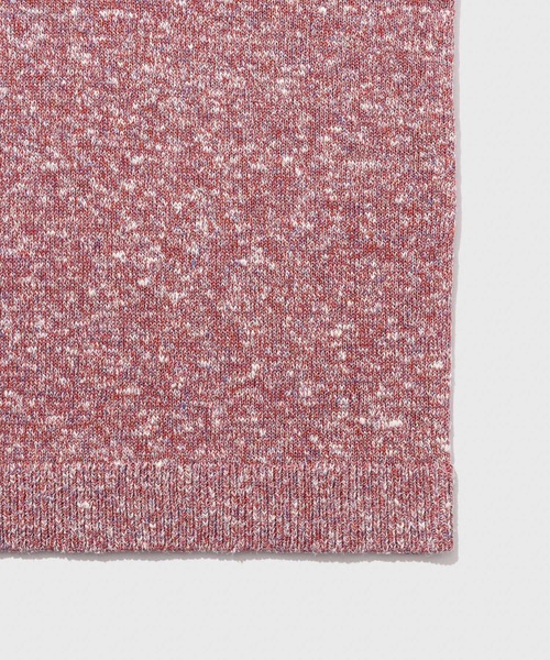 ADAM ET ROPE'(アダムエロペ)の「【SESIA】カラーネップニットプルオーバー(ニット/セーター・メンズ・イエロー系その他2/レッド系その他2・L/M)」の6枚目の写真