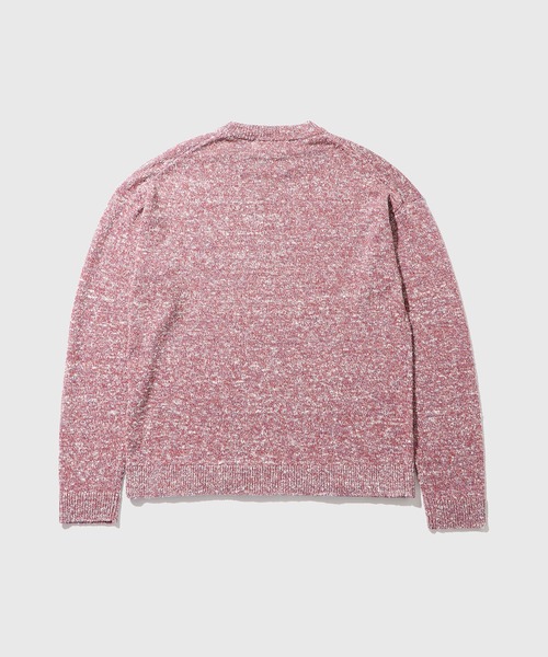 ADAM ET ROPE'(アダムエロペ)の「【SESIA】カラーネップニットプルオーバー(ニット/セーター・メンズ・イエロー系その他2/レッド系その他2・L/M)」の8枚目の写真