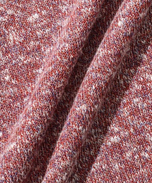 ADAM ET ROPE'(アダムエロペ)の「【SESIA】カラーネップニットプルオーバー(ニット/セーター・メンズ・イエロー系その他2/レッド系その他2・L/M)」の9枚目の写真