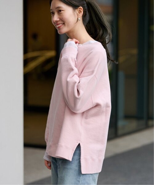 ≪一部カラーWEB限定 / 追加≫ボートネックワイドスウェット