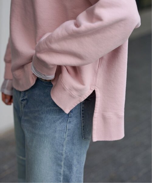 ≪一部カラーWEB限定 / 追加≫ボートネックワイドスウェット