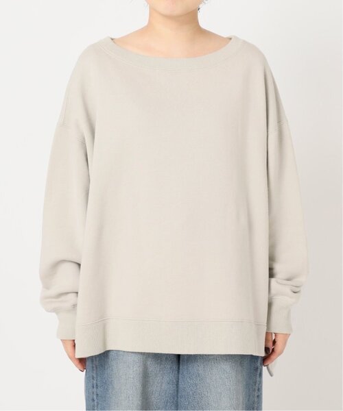 ≪一部カラーWEB限定 / 追加≫ボートネックワイドスウェット