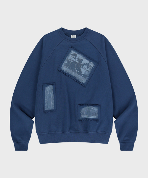 THEVINYLHOUSE(ザバイニルハウス)の「RODEO PHOTO SWEATSHIRT DEEP BLUE(スウェット・メンズ・その他・S/M/L)」の1枚目の写真