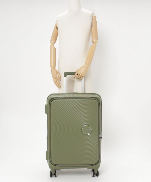 AMERICAN TOURISTER(アメリカンツーリスター)の「アメリカンツーリスター CURIO スピナー68 EXP ブックオープニング カーキ(スーツケース/キャリーバッグ・レディース・カーキ・M)」の12枚目の写真