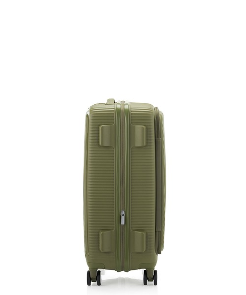 AMERICAN TOURISTER(アメリカンツーリスター)の「アメリカンツーリスター CURIO スピナー68 EXP ブックオープニング カーキ(スーツケース/キャリーバッグ・レディース・カーキ・M)」の5枚目の写真