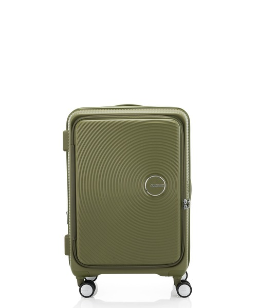 AMERICAN TOURISTER(アメリカンツーリスター)の「アメリカンツーリスター CURIO スピナー68 EXP ブックオープニング カーキ(スーツケース/キャリーバッグ・レディース・カーキ・M)」の2枚目の写真