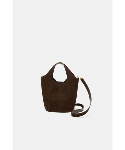 COURONNEの「Teaberry Tote 17 Suede_RXBTX25645BRD（トートバッグ・レディース・ダークブラウン・FREE）」の2枚目の写真