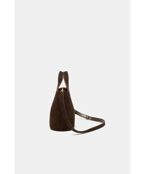 COURONNEの「Teaberry Tote 17 Suede_RXBTX25645BRD（トートバッグ・レディース・ダークブラウン・FREE）」の4枚目の写真