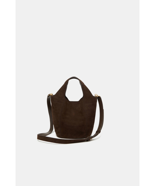 COURONNEの「Teaberry Tote 17 Suede_RXBTX25645BRD（トートバッグ・レディース・ダークブラウン・FREE）」の5枚目の写真