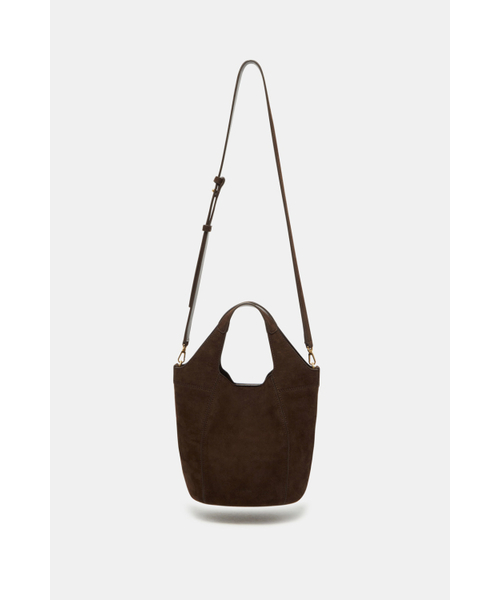 COURONNEの「Teaberry Tote 17 Suede_RXBTX25645BRD（トートバッグ・レディース・ダークブラウン・FREE）」の6枚目の写真