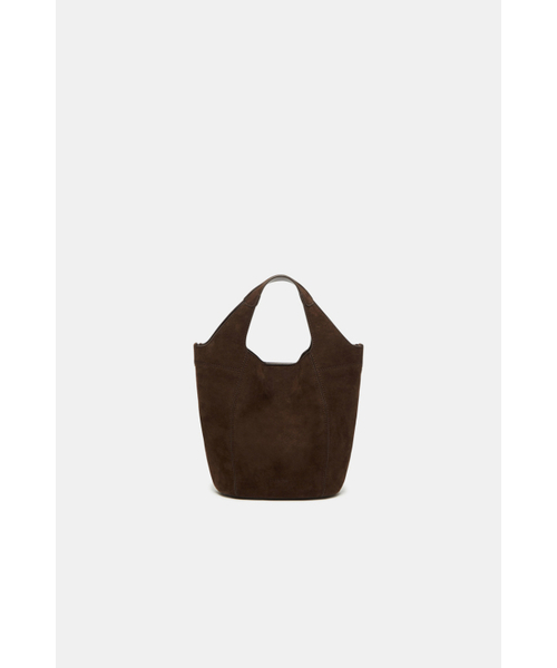 COURONNEの「Teaberry Tote 17 Suede_RXBTX25645BRD（トートバッグ・レディース・ダークブラウン・FREE）」の9枚目の写真