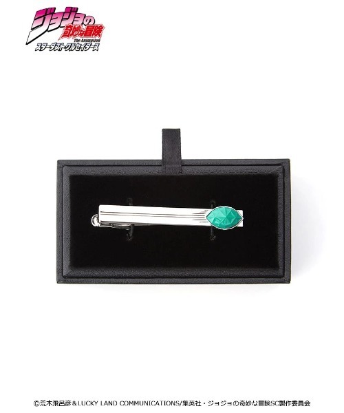 Perfect Suit FActory（パーフェクトスーツファクトリー）の「アニメ『ジョジョの奇妙な冒険 スターダストクルセイダース』タイピン【花京院典明】（ネクタイピン・メンズ・その他・FREE）」の2枚目の写真