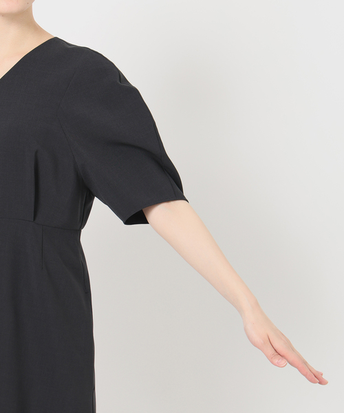 VERMEIL par iena（ヴェルメイユパーイエナ）の「ラウンドスリーブワンピース（ワンピース・レディース・ラベンダー/ネイビー・38/36）」の15枚目の写真