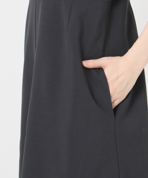 VERMEIL par iena（ヴェルメイユパーイエナ）の「ラウンドスリーブワンピース（ワンピース・レディース・ラベンダー/ネイビー・38/36）」の16枚目の写真