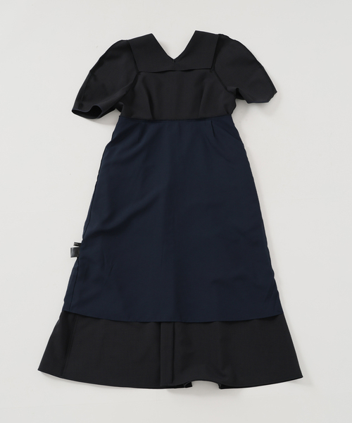 VERMEIL par iena（ヴェルメイユパーイエナ）の「ラウンドスリーブワンピース（ワンピース・レディース・ラベンダー/ネイビー・38/36）」の18枚目の写真