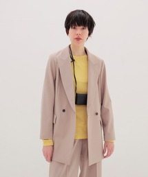 DRESSLAVE | B7 / dry gaba double jacket(ドライギャバダブルジャケット)(テーラードジャケット)