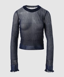 CECILIE BAHNSEN | LONG SLEEVE FITTED TOP(ニット/セーター)